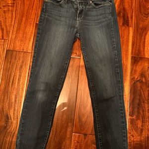 PAIGE Verdugo Ankle Dark Wash Jeans